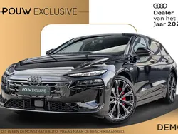 Zwart Gebruikt 2025 Audi A6 e-tron Performance Stationwagen | € 81.900 (Super prijs)