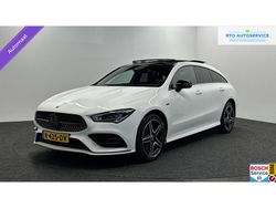 Wit Gebruikt 2022 Mercedes CLA250 Shooting Brake AMG line Stationwagen | € 30.000