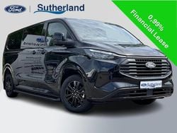 Zwart Nieuw 2025 Ford Transit Custom Platinum Van | € 49.759