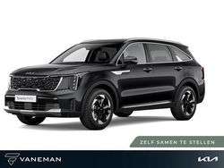 Zwart Nieuw 2025 Kia Sorento SUV | € 54.195 (Super prijs)