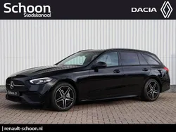 Zwart Gebruikt 2022 Mercedes C300 AMG line Stationwagen | € 35.950 (Super prijs)