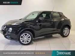 Zwart, metallic lak Gebruikt 2017 Nissan Juke Acenta SUV | € 11.645 (Eerlijke prijs)