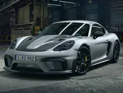 Gtzilver metallic Nieuw 2024 Porsche 718 Cayman GT4 | € 325.379