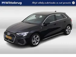 Zwart Gebruikt 2021 Audi A3 Sportback S-Line Hatchback | € 27.450 (Iets duurder)