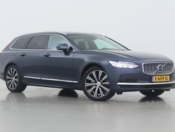 Blauw Gebruikt 2022 Volvo V90 Inscription Stationwagen | € 37.400 (Super prijs)