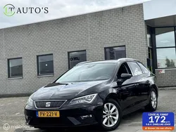Zwart Gebruikt 2018 Seat Leon ST Business Stationwagen | € 10.450 (Goede deal)