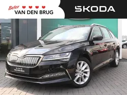 Zwart Gebruikt 2022 Skoda Superb Business Line Stationwagen | € 28.450 (Eerlijke prijs)