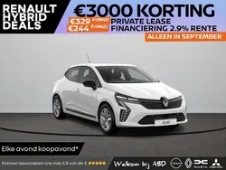 Wit Nieuw 2025 Renault Clio V Evolution Hatchback | € 25.440 (Super prijs)