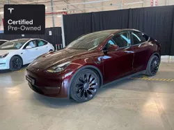 Rood Gebruikt 2023 Tesla Model Y Performance SUV | € 45.300 (Eerlijke prijs)