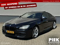 Zwart Gebruikt 2012 BMW 640 Executive Coupé | € 14.999 (Super prijs)
