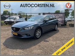 Blauw, metallic lak Gebruikt 2015 Mazda 6 Stationwagen | € 3.945 (Super prijs)