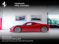Rosso corsa Gebruikt 2013 Ferrari 458 Coupé | € 199.500