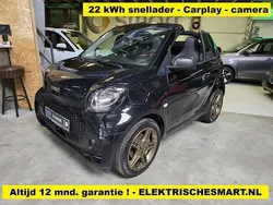 Zwart Gebruikt 2022 Smart ForTwo Electric Drive Cabriolet | € 14.950