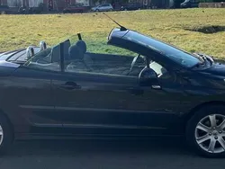 Zwart Gebruikt 2007 Peugeot 207 CC Cabriolet | € 2.900 (Eerlijke prijs)