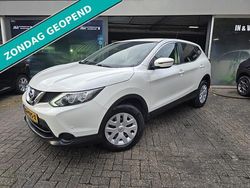 Wit Gebruikt 2015 Nissan Qashqai Visia SUV | € 9.999 (Eerlijke prijs)