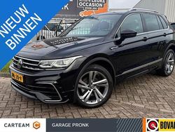 Zwart Gebruikt 2021 VW Tiguan R-line SUV | € 33.449 (Eerlijke prijs)