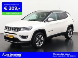 Pearl white tricoat (pwh)/black clear coat (qx8s) Gebruikt 2018 Jeep Compass Limited SUV | € 16.395 (Eerlijke prijs)