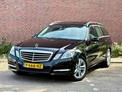 Zwart Gebruikt 2012 Mercedes E350 Avantgarde Stationwagen | € 13.950 (Goede deal)