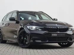 Zwart Gebruikt 2021 BMW 330 Sport Line Stationwagen | € 29.500 (Super prijs)