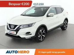 Wit, metallic lak Gebruikt 2017 Nissan Qashqai Tekna SUV | € 17.249 (Eerlijke prijs)