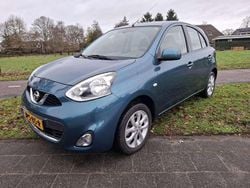 Blauw (metallic) Gebruikt 2016 Nissan Micra Acenta Hatchback | € 6.950 (Eerlijke prijs)