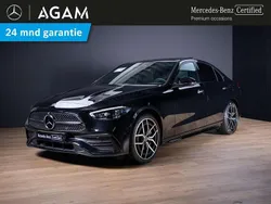 Zwart Gebruikt 2022 Mercedes C300e AMG line Sedan | € 46.950 (Iets duurder)