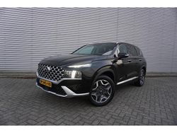Zwart Gebruikt 2021 Hyundai Santa Fe Premium SUV | € 21.950
