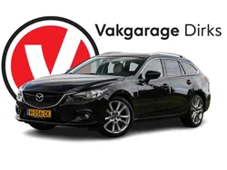 Zwart, metallic lak Gebruikt 2013 Mazda 6 Stationwagen | € 14.940 (Eerlijke prijs)