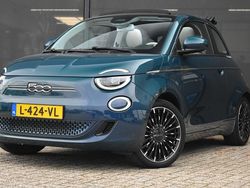 Groen Gebruikt 2020 Fiat 500C La Prima Cabriolet | € 20.245