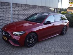 Rood Gebruikt 2022 Mercedes C200 AMG line Stationwagen | € 36.450 (Eerlijke prijs)