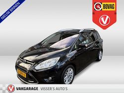 Zwart Gebruikt 2013 Ford Grand C-Max Titanium MPV | € 9.195 (Iets duurder)