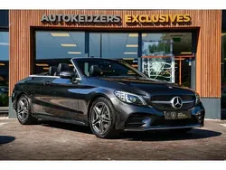 Grijs Gebruikt 2022 Mercedes C200 AMG line Cabriolet | € 46.900 (Goede deal)