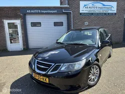 Zwart Gebruikt 2008 Saab 9-3 Linear Stationwagen | € 1.495 (Super prijs)