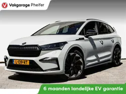 Wit Gebruikt 2021 Skoda Enyaq iV SportLine SUV | € 25.940 (Iets duurder)