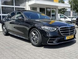 Zwart, metallic lak Gebruikt 2021 Mercedes S350 AMG line Sedan | € 99.850 (Duur)