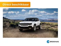 Wit Nieuw 2025 Jeep Avenger Altitude SUV | € 40.998 (Iets duurder)