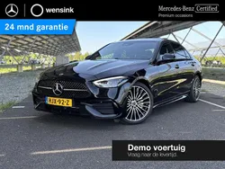 Zwart Gebruikt 2025 Mercedes C180 AMG line Sedan | € 56.850 (Duur)