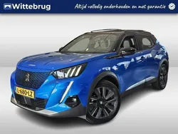 Blauw Gebruikt 2021 Peugeot e-2008 GT SUV | € 18.425 (Goede deal)