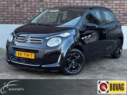 Zwart, metallic lak Gebruikt 2018 Citroën C1 Feel Hatchback | € 6.995 (Eerlijke prijs)