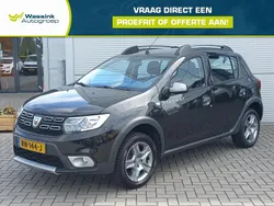 Zwart Gebruikt 2018 Dacia Sandero Stepway Hatchback | € 10.935 (Iets duurder)