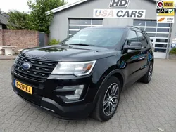 Zwart Gebruikt 2017 Ford Explorer Sport SUV | € 29.950