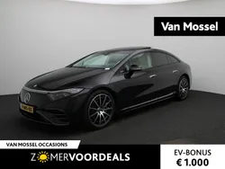 Zwart Gebruikt 2023 Mercedes EQS580 AMG line Hatchback | € 99.900