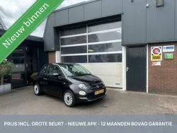 Zwart, metallic lak Gebruikt 2021 Fiat 500 Lounge Hatchback | € 10.950 (Eerlijke prijs)