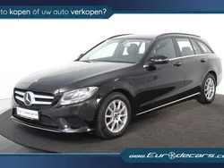 Zwart Gebruikt 2019 Mercedes C180 Stationwagen | € 18.850 (Goede deal)