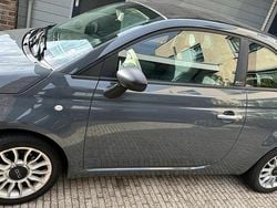 Grijs (parellak) Gebruikt 2018 Fiat 500C Lounge Cabriolet | € 9.250 (Super prijs)