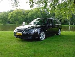 Zwart Gebruikt 2009 Saab 9-5 Stationwagen | € 9.750