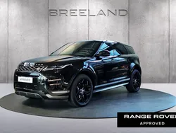 Santorini black (zwart metallic)cloud/ebony Gebruikt 2022 Land Rover Range Rover evoque SE Dynamic SUV | € 48.700 (Goede deal)