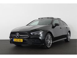Zwart Gebruikt 2023 Mercedes CLA250 Shooting Brake AMG line Stationwagen | € 37.850