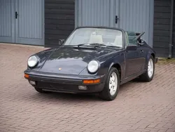 Blauw Gebruikt 1987 Porsche 911 Cabriolet | € 49.900