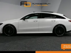 Wit Gebruikt 2019 Mercedes CLA220 Shooting Brake AMG line Stationwagen | € 34.900